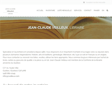 Tablet Screenshot of jcveilleux.com